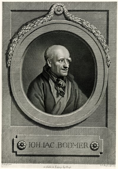 Johann Jacob Bodmer 作者 德国学校