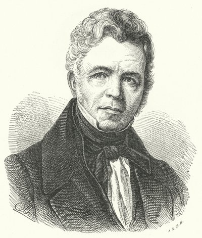 Karl Friedrich Schinkel，普鲁士建筑师，城市规划师，艺术家和设计师 作者 德国学校