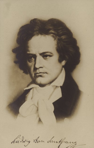 德国作曲家和钢琴家Ludwig van Beethoven（1770-1827） 作者 德国学校