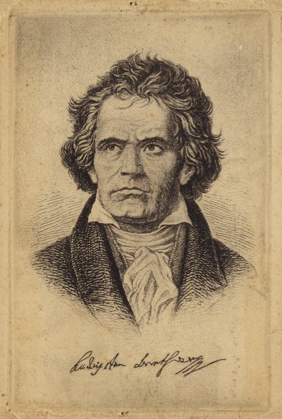 德国作曲家和钢琴家Ludwig van Beethoven（1770-1827） 作者 德国学校
