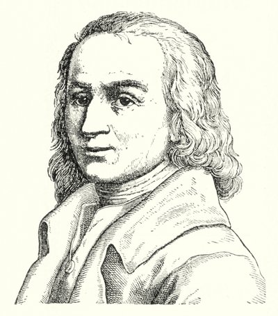 Matthias Claudius，德国诗人和记者（版画） 作者 德国学校