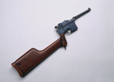 毛瑟自装弹 7.63 毫米手枪 M1896,1898 大约 作者 德国学校