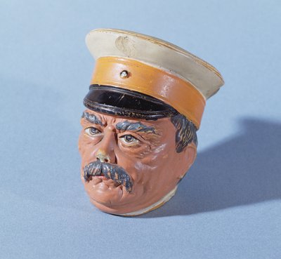 大臣奥托·冯·俾斯麦（1815-98）（兵马俑）形式的钱箱（另见211401） 作者 德国学校