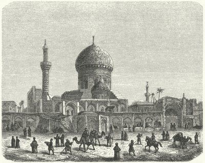 Ahmed Khiaga 清真寺和集市广场，巴格达（雕刻） 作者 德国学校