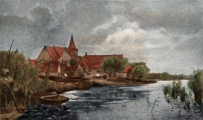 Nieuwkerk（彩色照相凹版印刷） 作者 德国学校