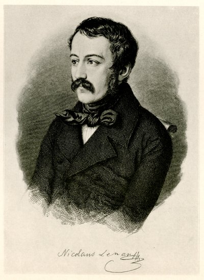 Nikolaus Lenau，1884-90（照片型） 作者 German School