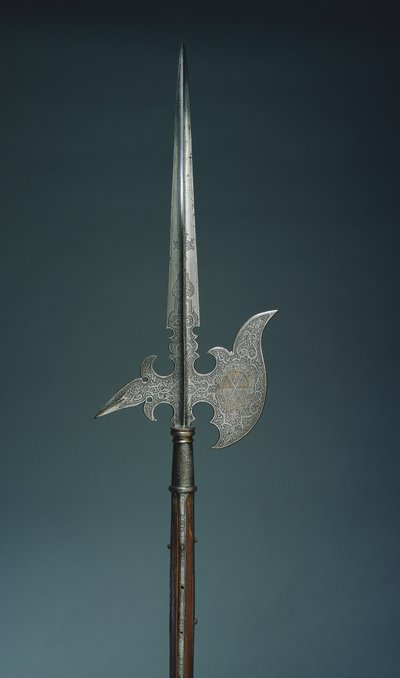 萨克森州选举人克里斯蒂安一世国家警卫队的戟戟，1586-91年 作者 德国学校