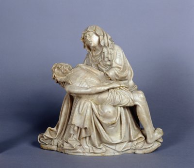 Pieta，c.1430（alabaster） 作者 德国学校