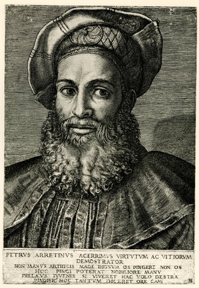 Pietro Aretino 作者 德国学校