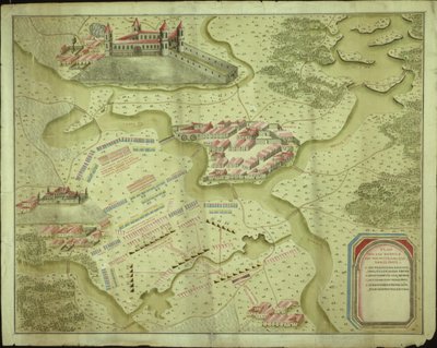 1741年4月10日莫尔维茨战役计划 作者 德国学校