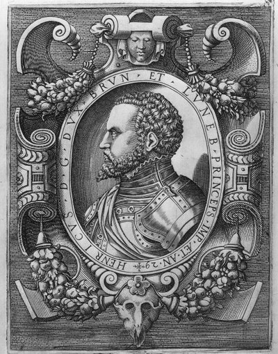 亨利·雅戈尔（1489-1568），布伦瑞克公爵和吕讷堡的肖像，1529年 作者 德国学校