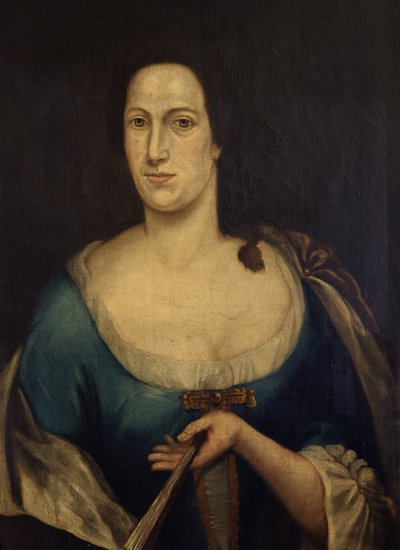 一位女士的画像 作者 德国学校