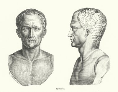 Hortensius，罗马政治家和演说家（雕刻） 作者 德国学校