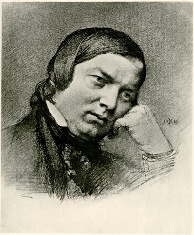 罗伯特舒曼，1859年 作者 德国学校