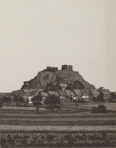 废墟 Engelhaus（石版画） 作者 德国学校