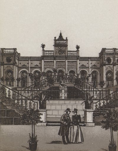 Sans Souci (litho) 作者 德国学校