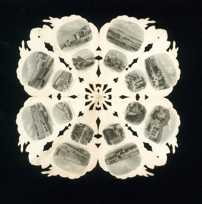 黑斯廷斯和圣伦纳德在海上的场景，东萨塞克斯（石版画） 作者 德国学校