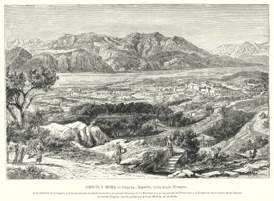 Sparta, Ancient Greece (litho) 作者 德国学校