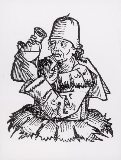 圣安东尼（1195-1231）来自&39;Liber Chronicarum&39;作者：Hartmann Schedel（1440-1514）1493 作者 德国学校