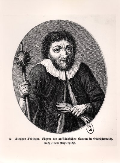Stephan Fadinger（d.1626），奥地利农民起义领袖（1625-1626） 作者 德国学校