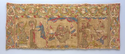 偷走了圣凯瑟琳的殉难，莱茵兰，c.1200 作者 德国学校