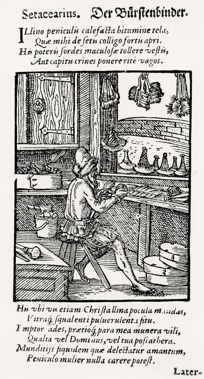 The Bristle Maker，由Hartman Schopper出版 作者 德国学校