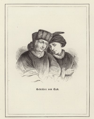 Van Eyck兄弟 作者 德国学校