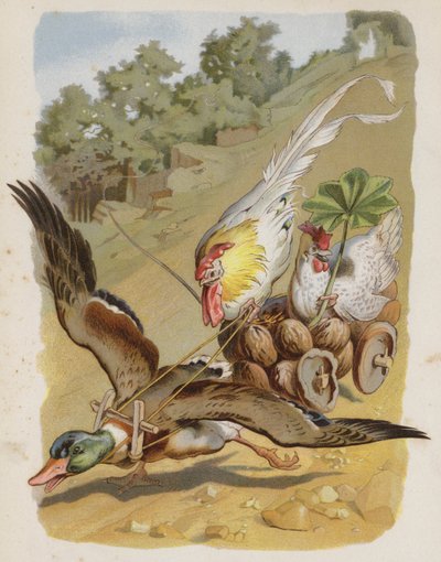 The Pack of Ragamuffins (chromolitho) 作者 德国学校