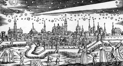 巴赫亚伯拉罕1680年的可怕彗星 作者 德国学校