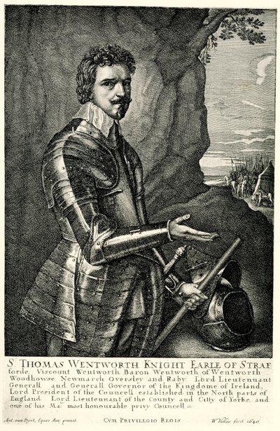 Thomas Wentworth 作者 德国学校