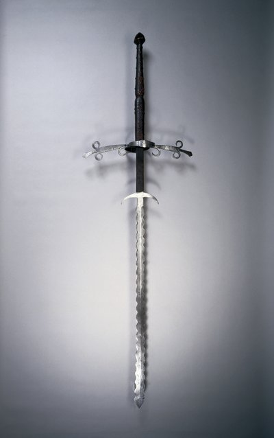 剑双剑，1550-1600 作者 德国学校