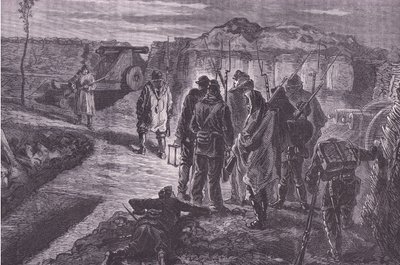 Upon the ramparts, Cassells History of the War between France and Germany published by Cassell and Company Limited, c.1890 (litho) 作者 德国学校
