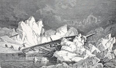 汉莎的残骸，酒吧。伦敦1874年 作者 德国学校