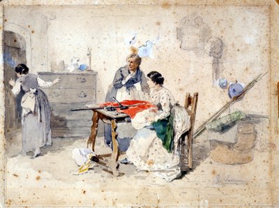Risorgimento：米兰五日（Cinque giornate di Milano）（1848 年 3 月 18 日至 22 日）：这是 1848 年革命（意大利第一次独立战争的一部分）的最初事件之一，见证了米兰民众起义反抗 作者 Gerolamo Induno