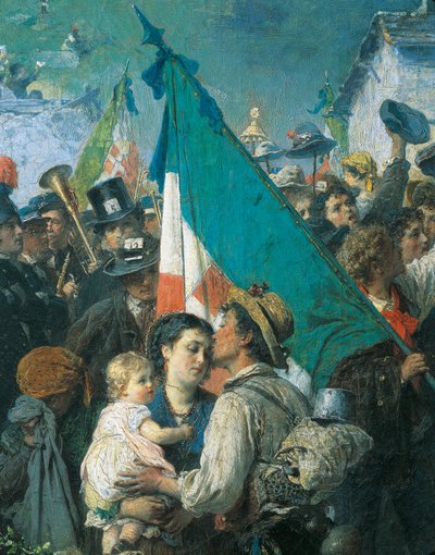 The Departure of the 1866 Conscripts, by Gerolamo Induno   1414356   zh       chinese Successfully Translated  Original: C Translat: C 1334243 zh chinese Successfully Translated Original: Illustration for Le Rire (colour litho) Translat: Illustration for L 作者 Gerolamo Induno