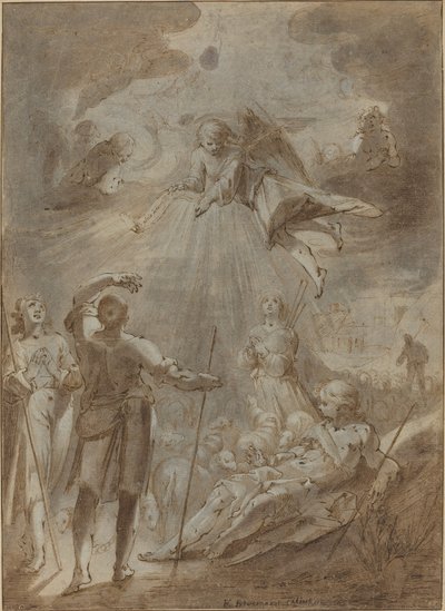 向牧羊人报喜 作者 Gerrit Pietersz Sweelinck