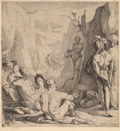 施洗约翰, 讲道 作者 Gerrit Pietersz Sweelinck