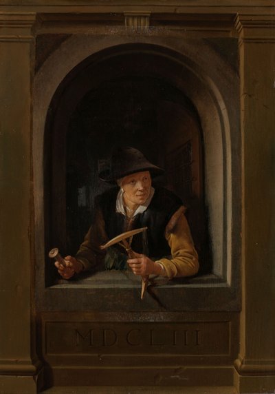 渔夫的妻子 作者 Gerrit 或 Gerard Dou