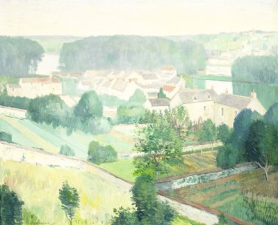 桑诺瓦村 作者 杰里特·范·布莱德伦（Gerrit van Blaaderen）