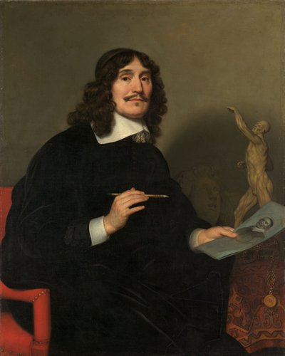 艺术家肖像 作者 Gerrit van Honthorst