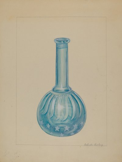 理发店瓶，约1936年。 作者 格特鲁德·伦伯格