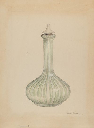 理发店瓶，约1936年。 作者 格特鲁德·伦伯格