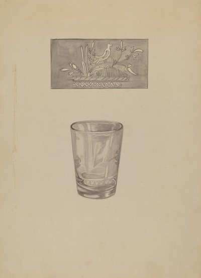 威士忌酒杯, 19351942. 作者 格特鲁德·伦伯格