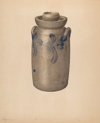 黄油搅拌器，约1940年。 作者 贾辛托·卡佩利