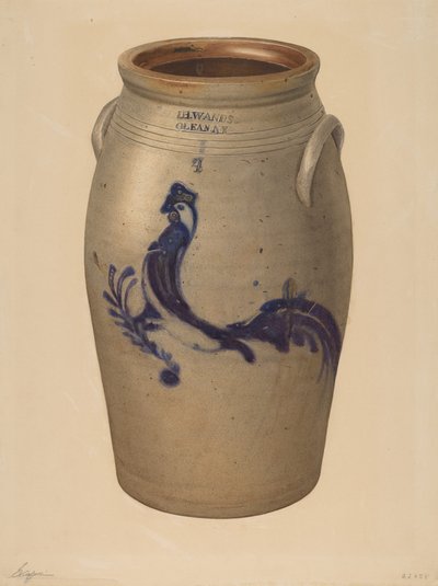 春天，约1940年。 作者 贾辛托·卡佩利