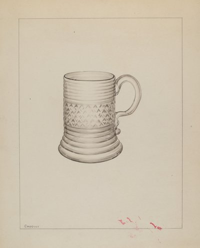 马克杯，约1937年。 作者 贾辛托·卡佩利