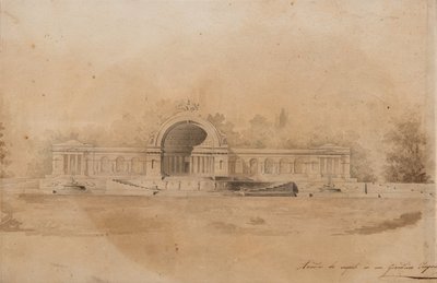 萨尔科耶·塞洛（Tsarskoye Selo）商场的研究 作者 贾科莫·安东尼奥·多梅尼科·夸伦吉