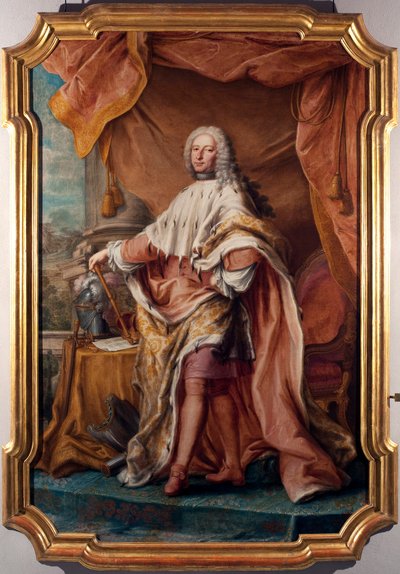 Gian Francesco II Brignole Sale (Brignole-Sale) (1695-1748) 画作 Jacopo (o Giacomo) Antonio Boni (1688-1766) 1747-1748 Sun. 266x179 cm Genes, Musei di Strada Nuova (ex红宫） 作者 贾科莫奖金