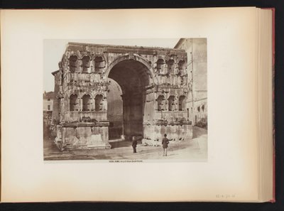 意大利罗马的雅努斯拱门
罗马。吉亚诺拱门（Arco di Giano quadrifronte）（物体上的标题 作者 贾科莫·布罗吉（Giacomo Brogi）