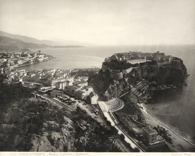 摩纳哥的全景图 作者 贾科莫·布罗吉（Giacomo Brogi）
